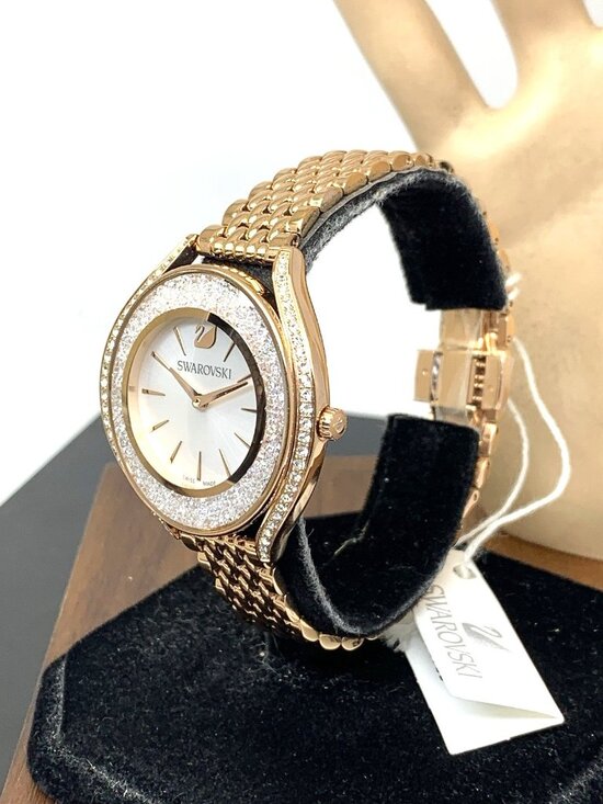 Swarovski Crystalline Aura Women\'s Watch Swiss Quartz Rose Gold Steel 36mm main image 14